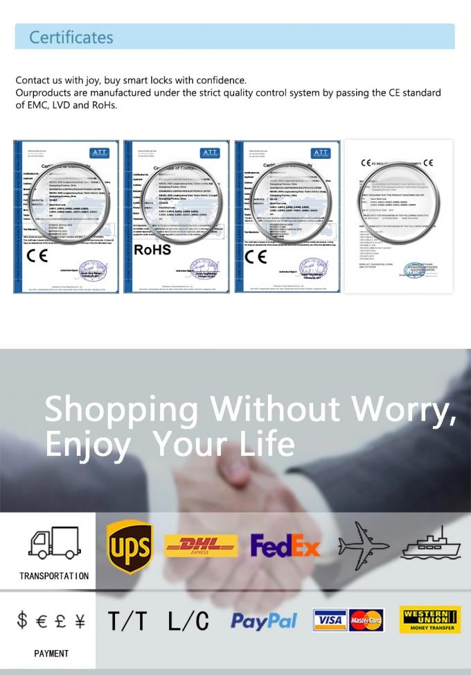 باب القفل الآلي البيومتري 13