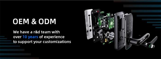 قفل الباب الذكي ببصمة الإصبع 7