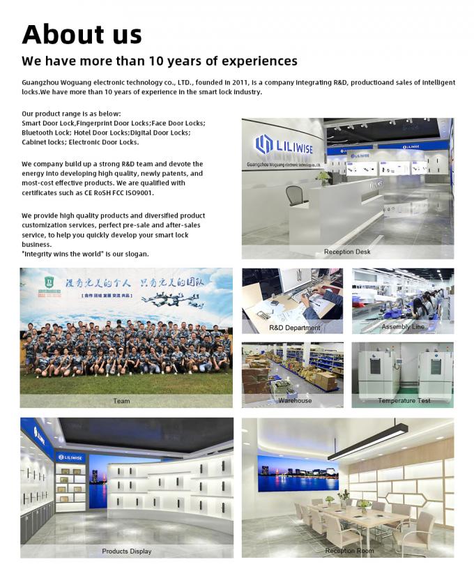 قفل الباب الذكي ببصمة الإصبع 11