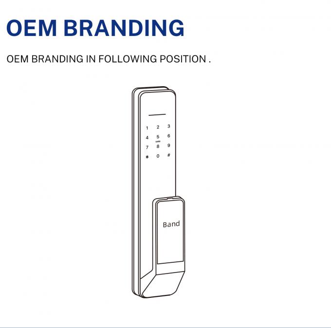 Liliwise New Design Fully-Automatic Lock Digital Electronic Fingerprint Lock Tuya APP TTlock Smart Door Lock 36