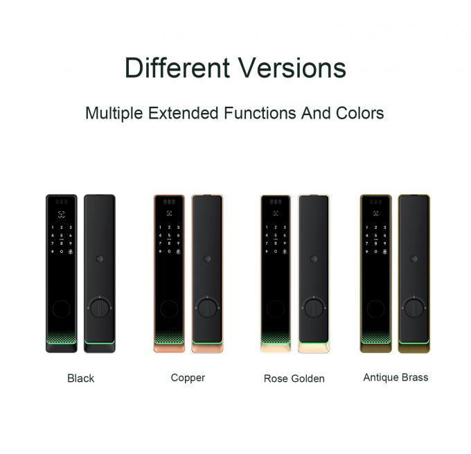 أمن ليليوايز Tuya Wifi Cerradura Intelligente أقفال ذكية إلكترونية بصمات أصابع بدون مفتاح 8