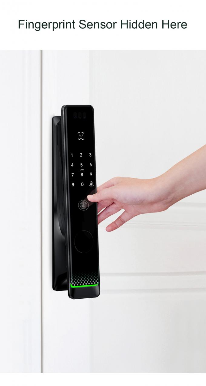 أمن ليليوايز Tuya Wifi Cerradura Intelligente أقفال ذكية إلكترونية بصمات أصابع بدون مفتاح 12