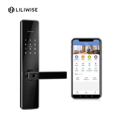 Liliwise Airbnb Apartment Smart Door Lock TTLock App Controls Fingerprint Wireless WiFi