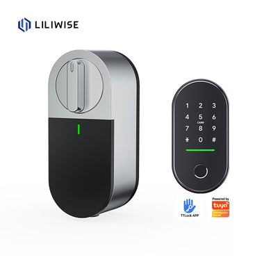 Liliwise OEM ODM قفل ذكي مُعدّل، قفل باب رقمي، قفل باب ذكي إلكتروني بمحرك، يناسب أسطوانات EU القياسية