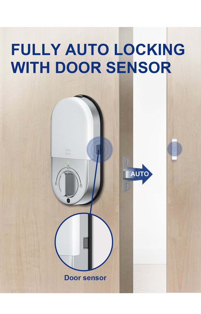 قفل الباب الرقمي Inteligente Bluetooth للشقة الفندقية 4